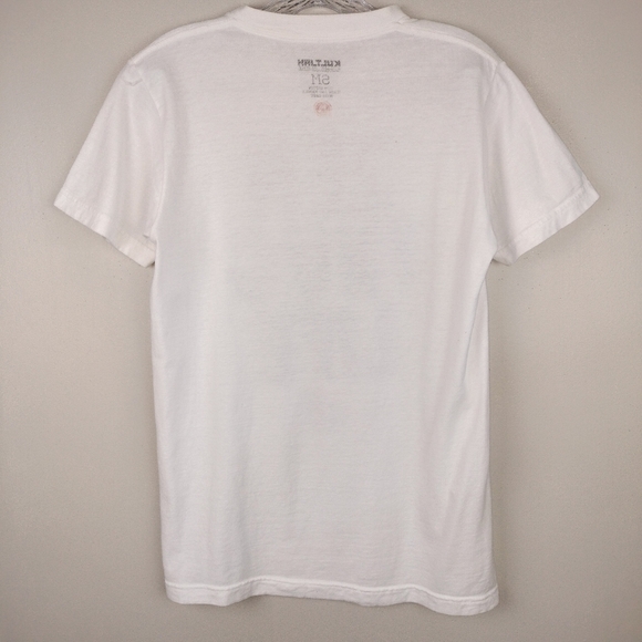 Kult Jam 100% Cotton Unisex Zen Thug Life Graphic V Neck Sz. Sm - Picture 4 of 5